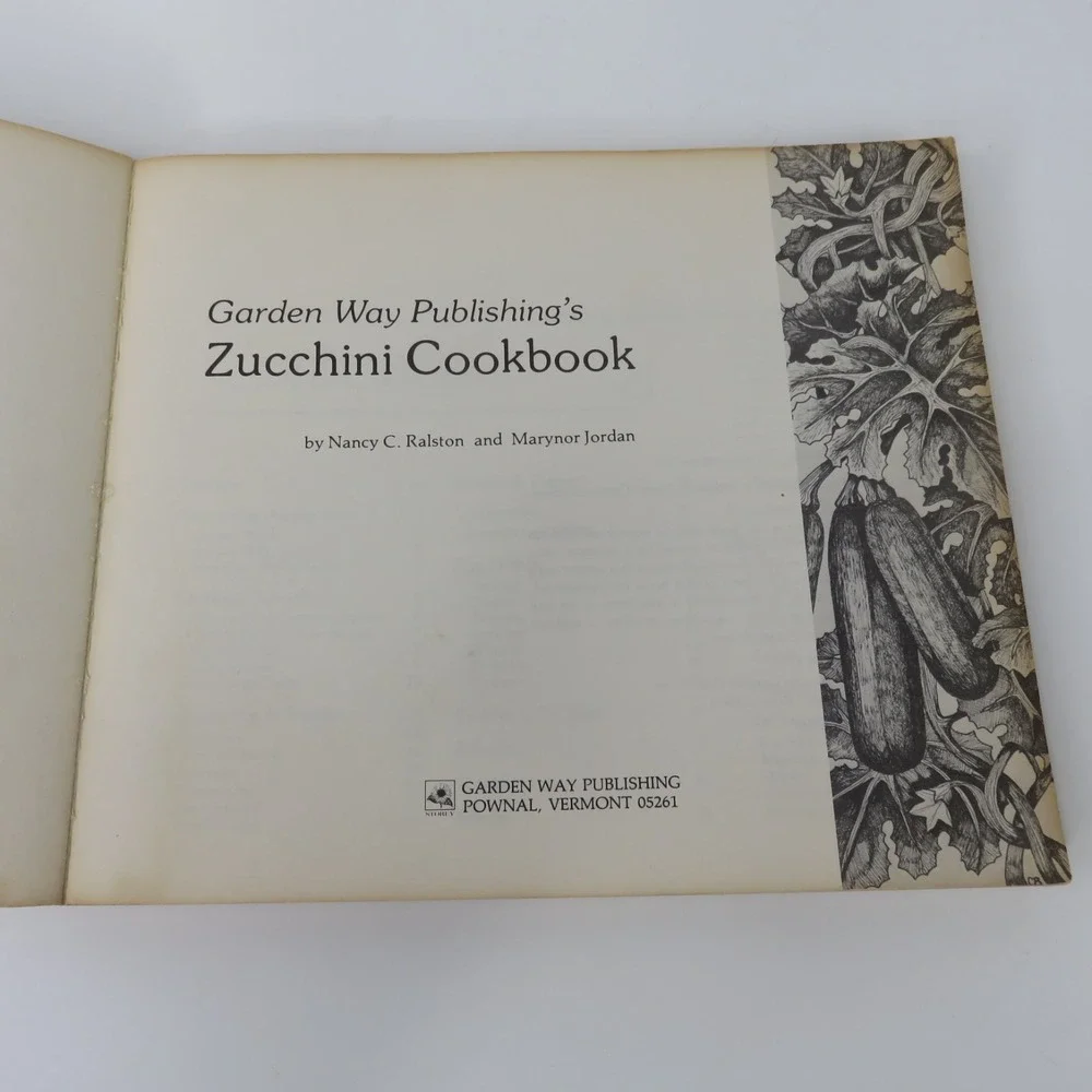 Zucchini Cookbook: And Other Squash by Nancy C Ralston & Marynor Jordan